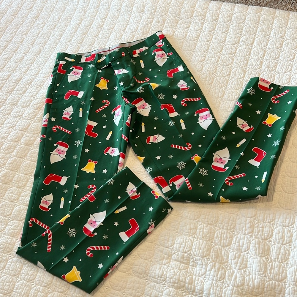 🎄Shinesty Oppo Suits Green Christmas Suit Pants 🎄 200% Amazing - Runs small!